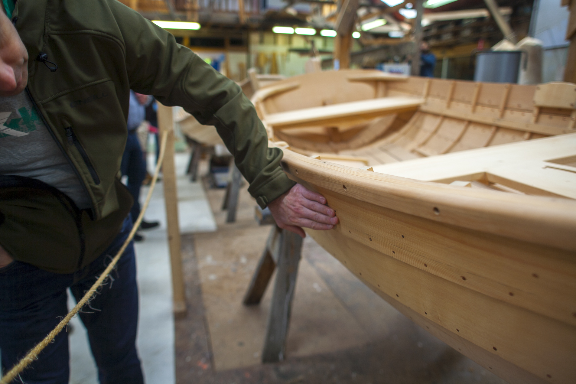 Huon Pine Dinghy